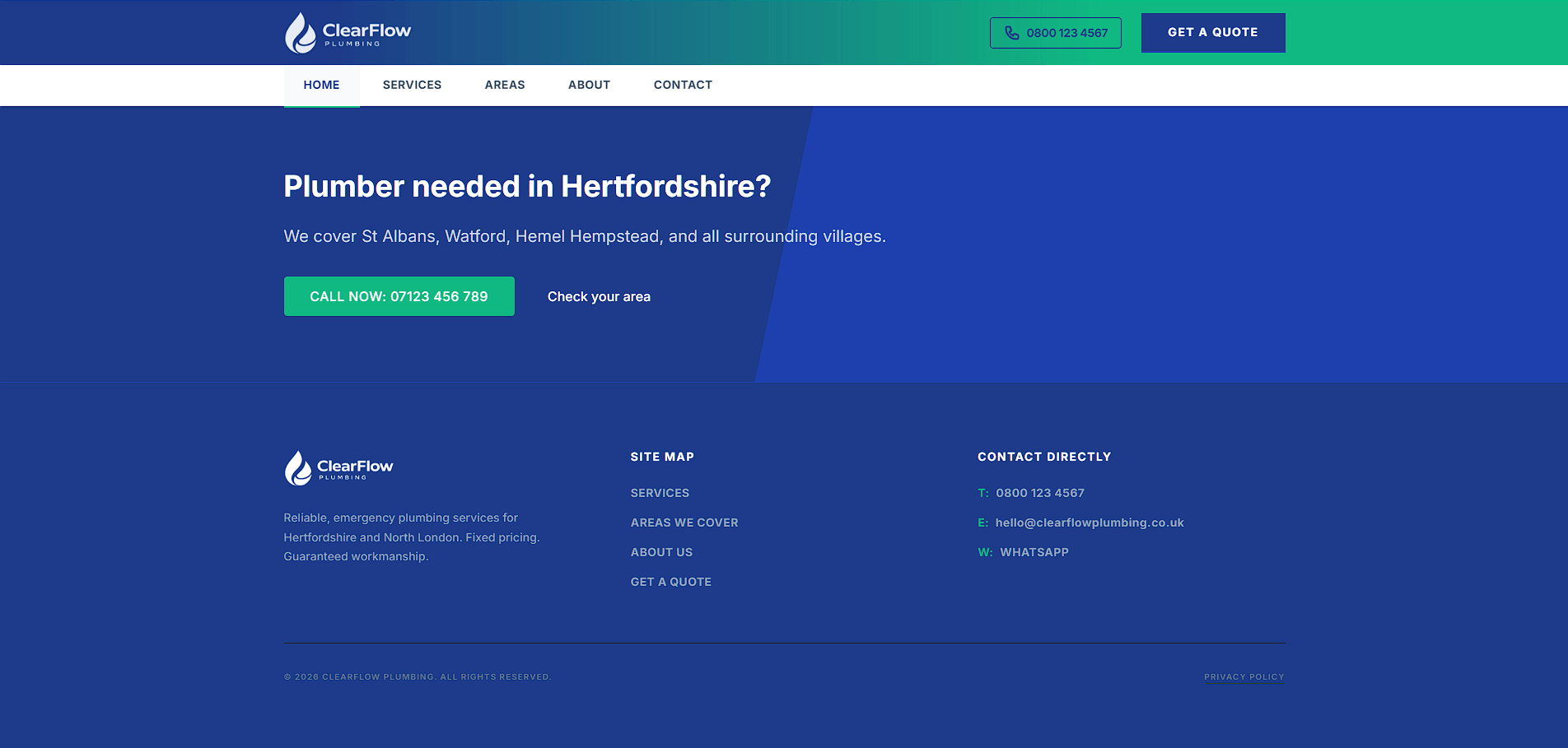 ClearFlow Plumbing screenshot 4